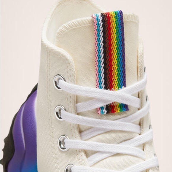 LIMITED ED PRIDE Run Star Motion Platform High Top - Picture 8 of 11